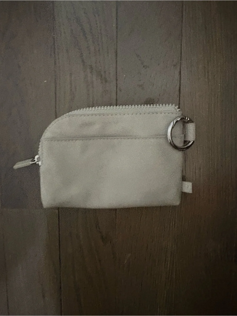 lululemon athletica Beige Key & Card Holder Pouch